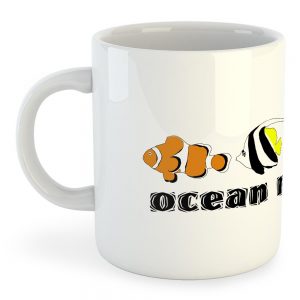 Kruskis Mug Ocean Reef 325 ml (11 oz) White
