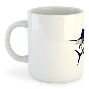 Kruskis Mug Jumping Sailfish 325 ml (11 oz) White