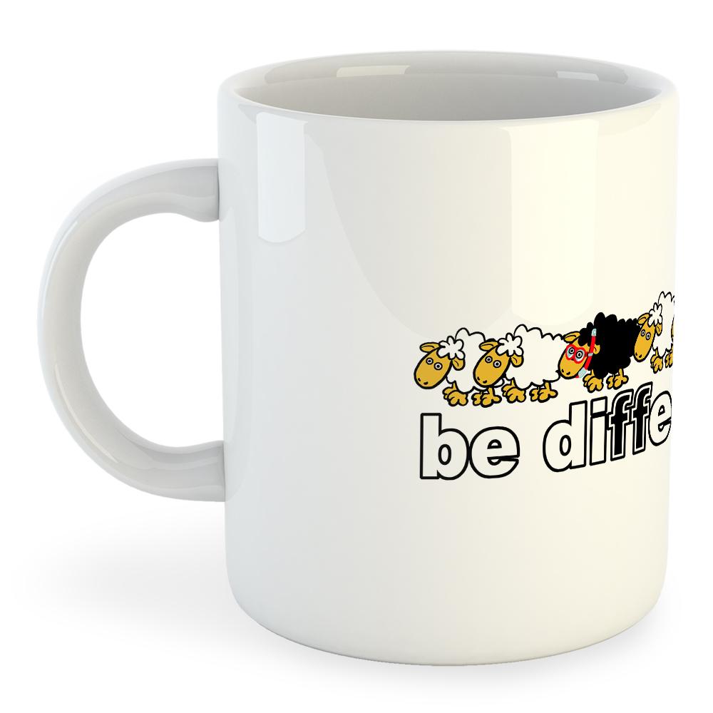 Kruskis Mug Be Different 325 ml (11 oz) White