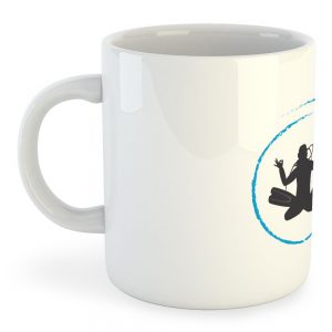 Kruskis Mug Diver Zen 325 ml (11 oz) White