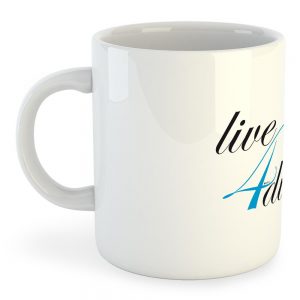 Kruskis Mug Live 4 Dive 325 ml (11 oz) White
