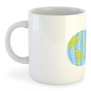 Kruskis Mug Barracuda World 325 ml (11 oz) White
