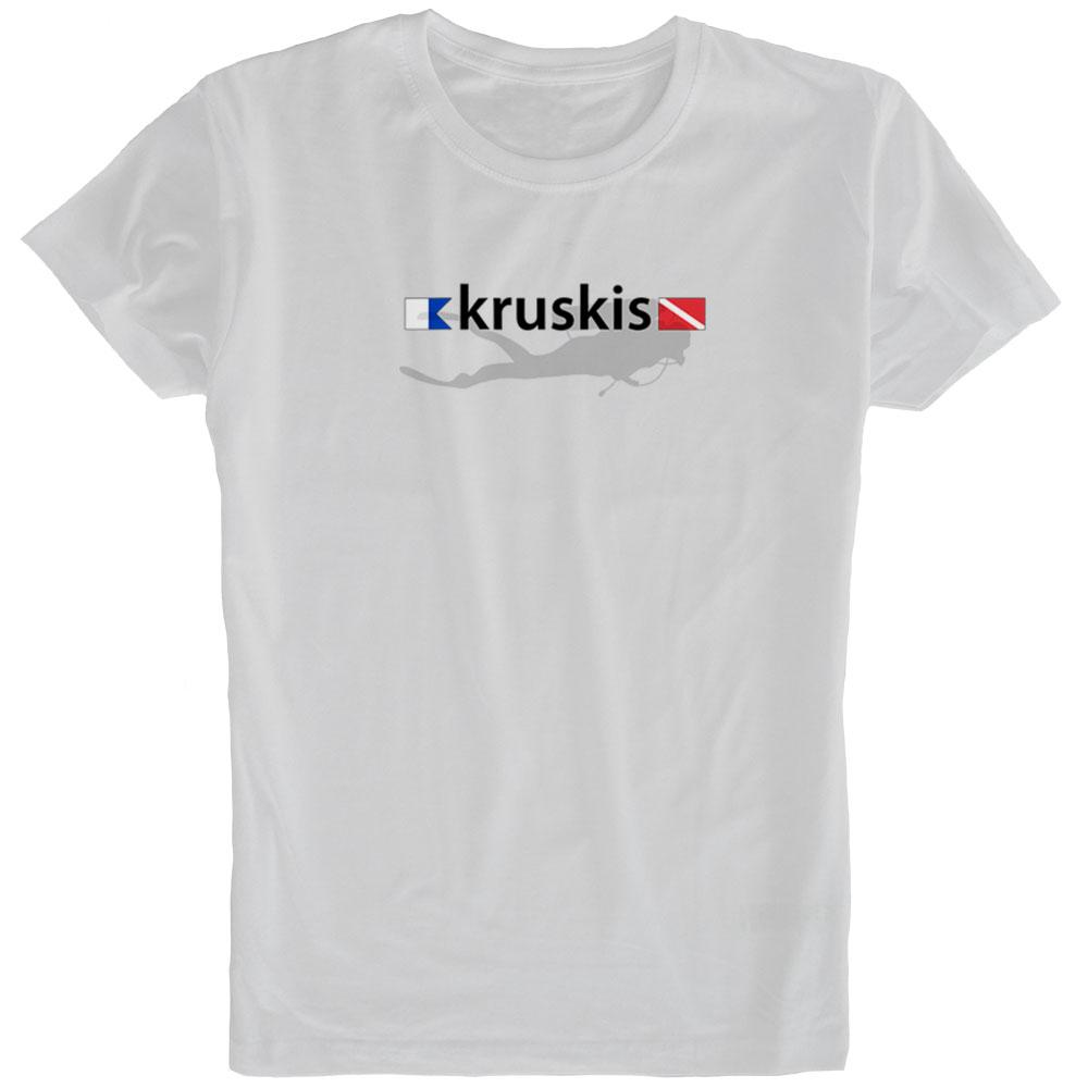 Kruskis Diver Flags M White