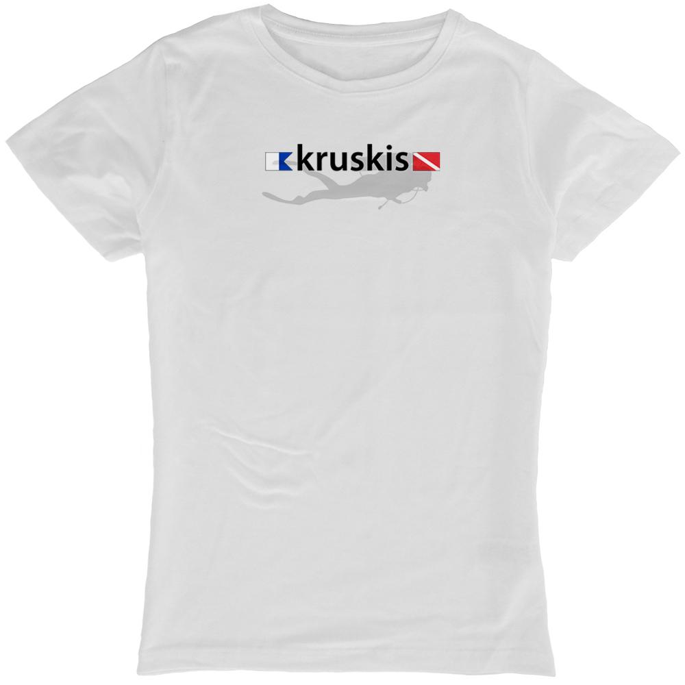 Kruskis Diver Flags M White