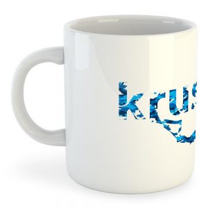 Kruskis Mug Spearfishing 325 ml (11 oz) White
