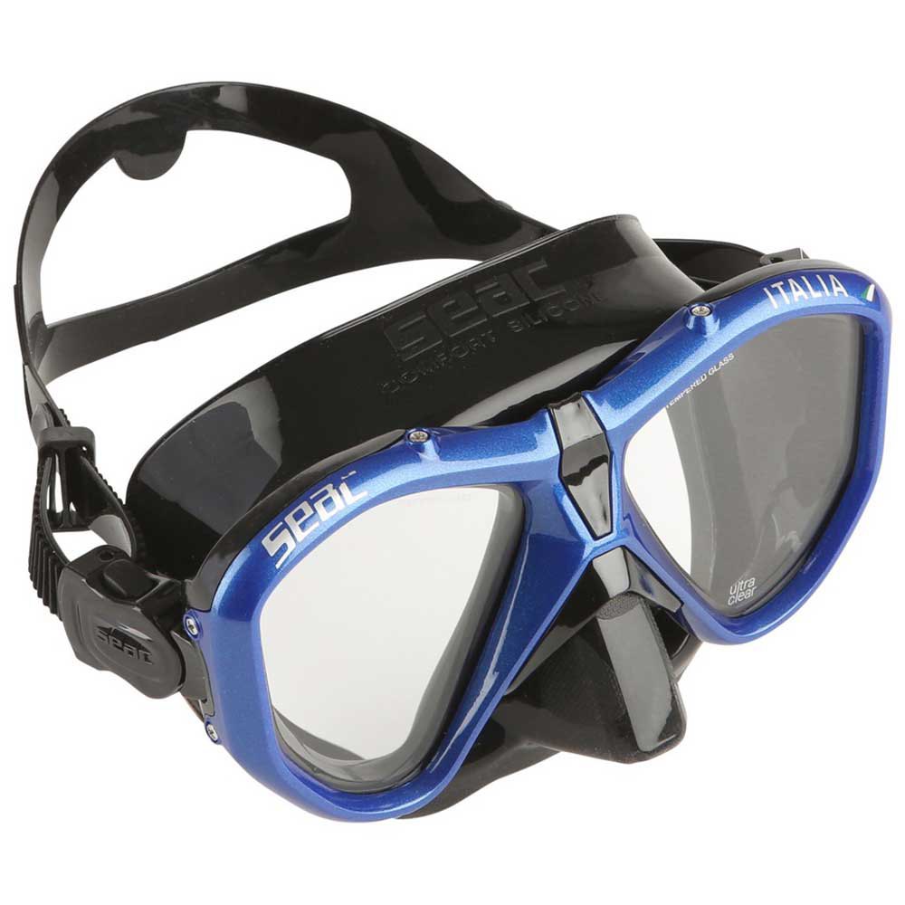 Seacsub Italia One Size Black / Metal Blue