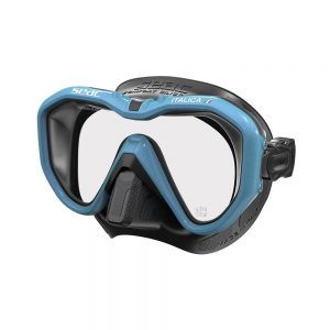 Seacsub Italica One Size Black / Metal Blue Clear