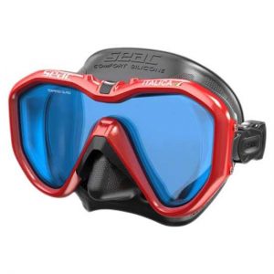 Seacsub Italica Asian Fit Mirrored One Size Black / Metal Red