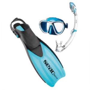 Seacsub Tris Sprint Dry EU 45-47 Clear / Blue