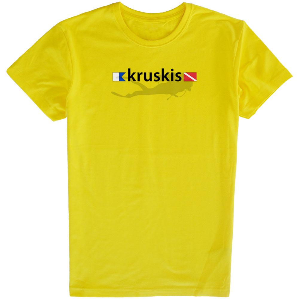 Kruskis Diver Flags S Yellow