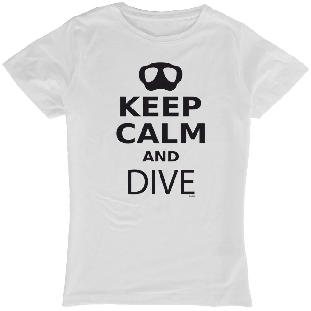 Kruskis Keep Calm And Dive L White
