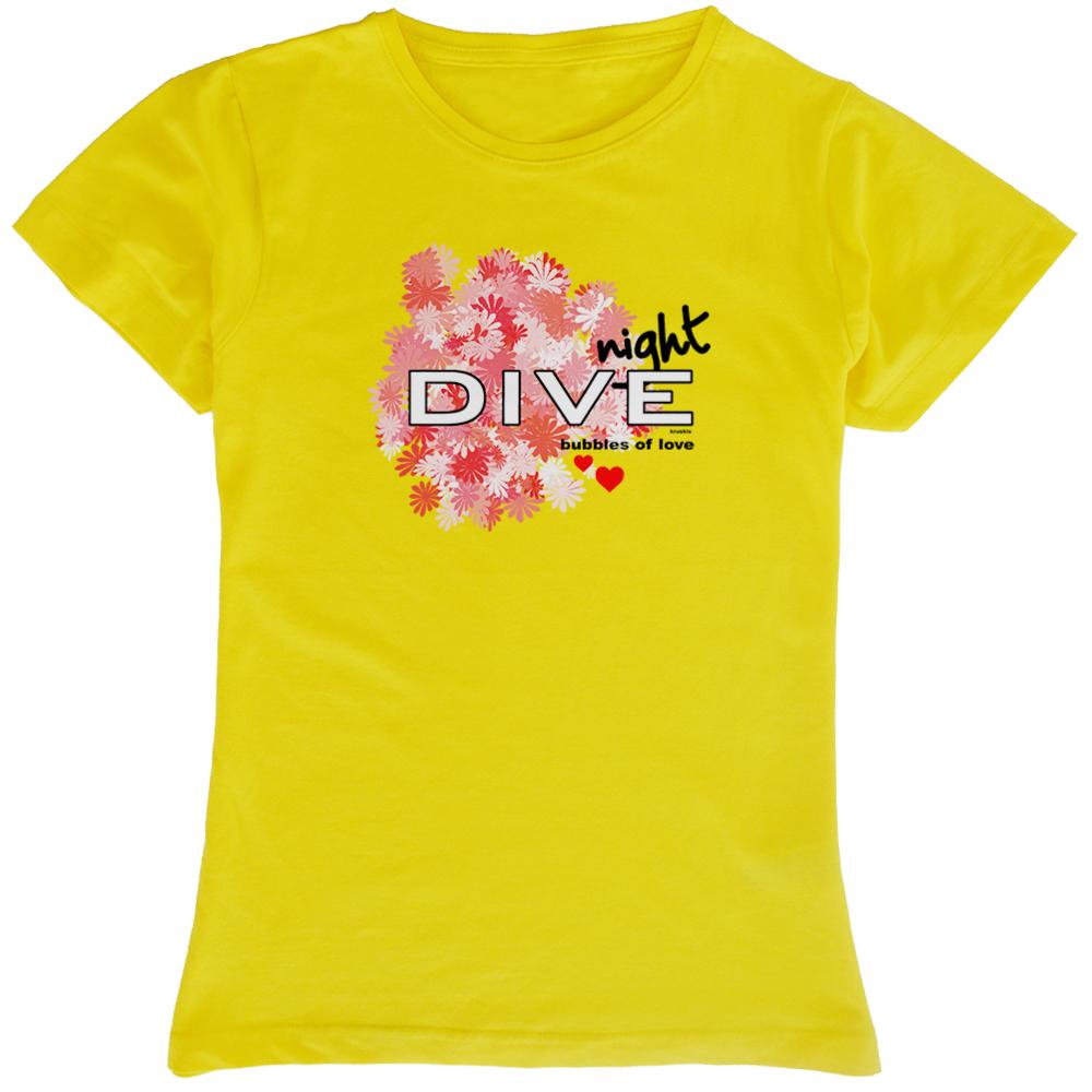 Kruskis Night Dive M Yellow