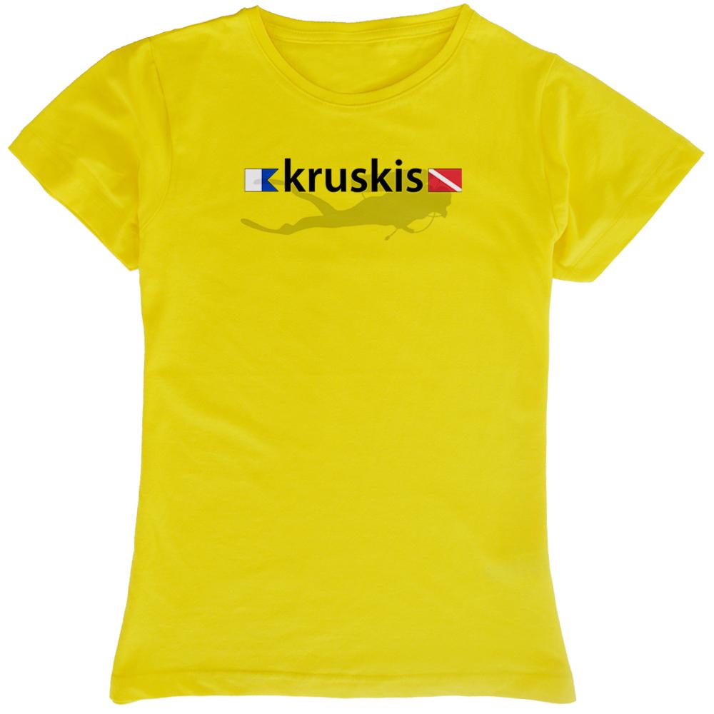 Kruskis Diver Flags M Yellow