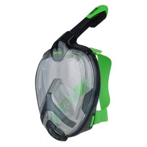 Seacsub Unica Medium Thinner Junior S-M Black / Lime / Clear Silicone