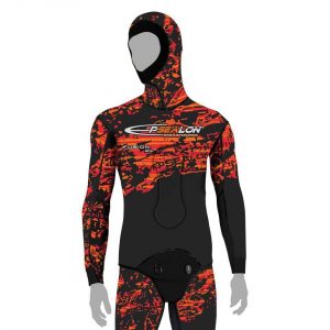 Epsealon Fusion Skin Jacket 5 Mm L Red