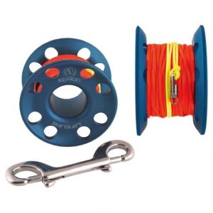 Apeks Lifeline Spool 45 45 m Blue