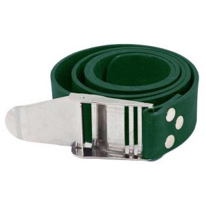 Tecnomar Rubber Belt Inox Buckle One Size Green