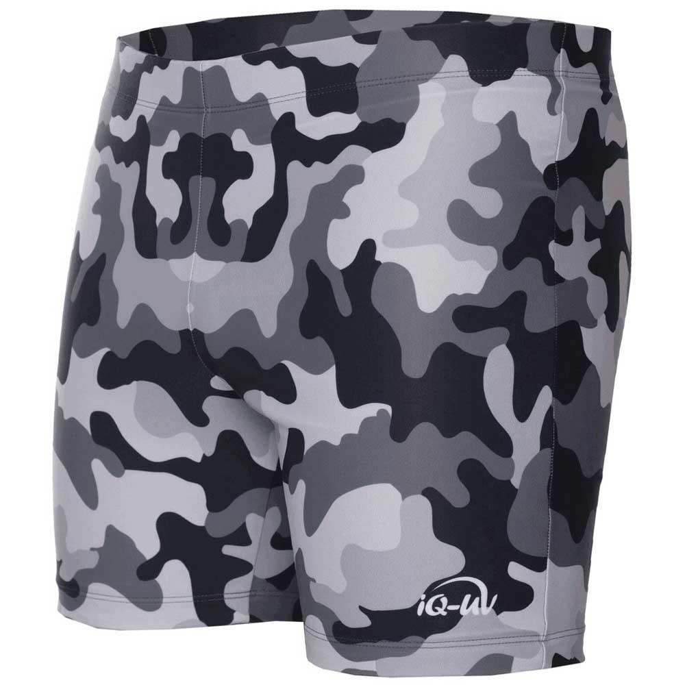 Iq-company Uv 230 Swim Camouflage XL Grey
