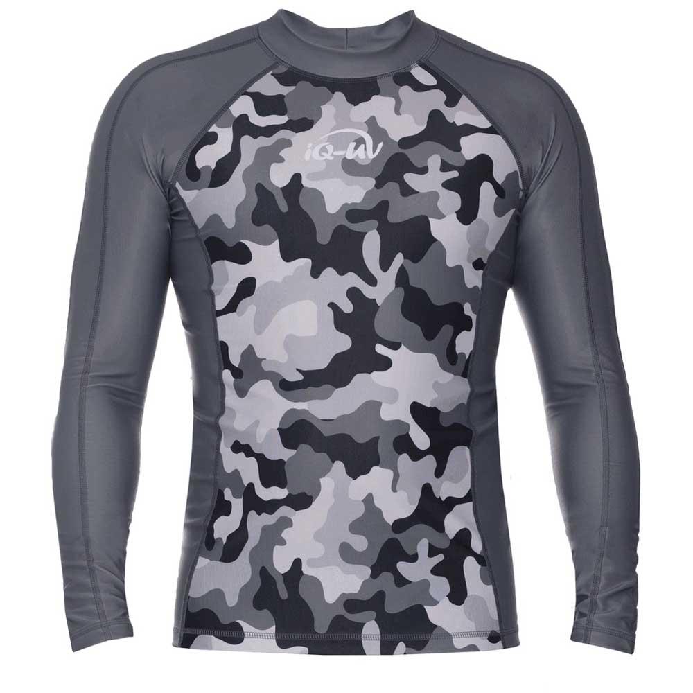 Iq-company Uv 230 Shirt Slim Fit L/s XXL Grey