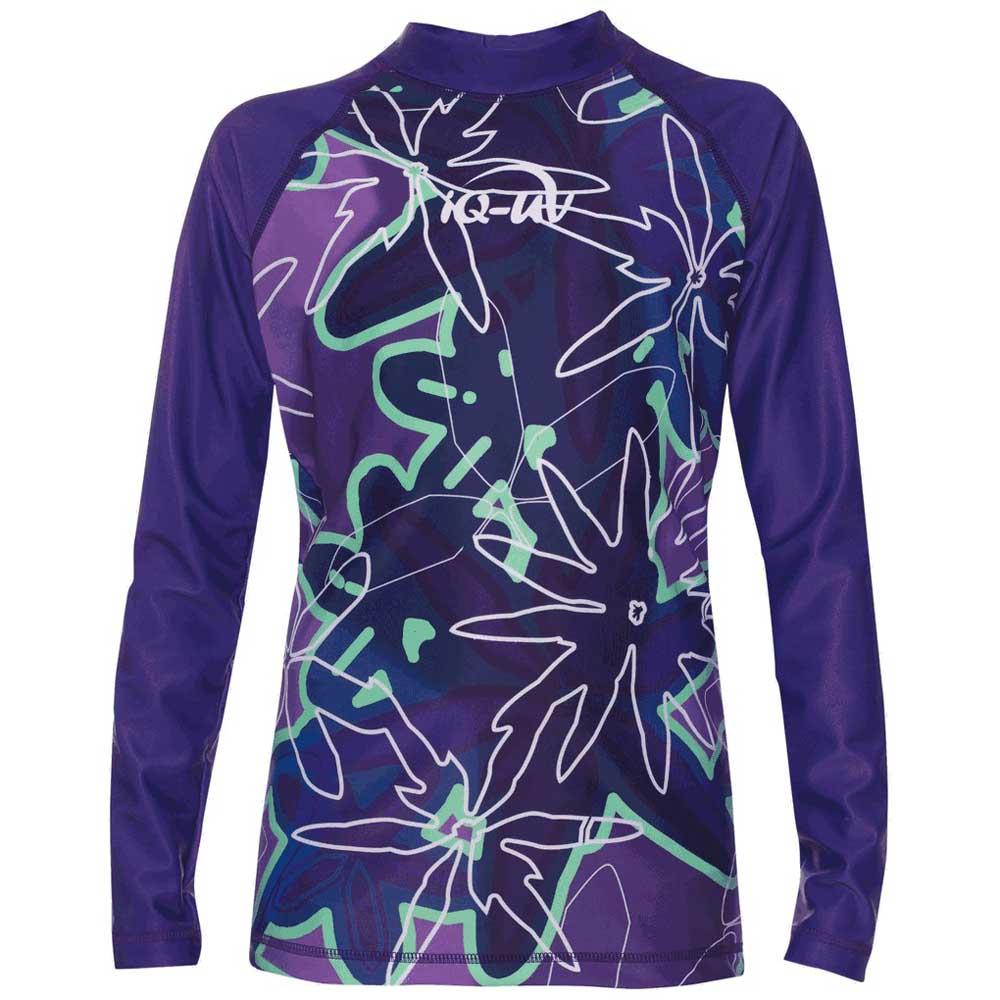 Iq-company Uv 230 Shirt Youngster L/s 6-7 Years Lilac