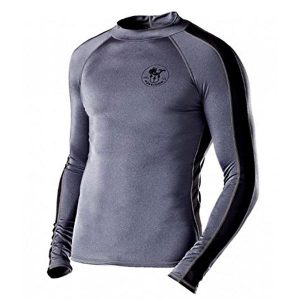 Poseidon Rashguard Top Woman L Grey