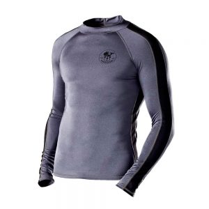 Poseidon Rashguard Top Woman M Grey