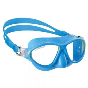 Cressi Moon Kid 7-15 Years Colorama Light Blue / Lime