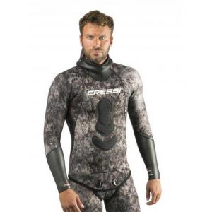 Cressi Corvina Jacket 5 Mm 6 Black / Grey Camo
