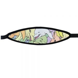Best Divers Neoprene Mask Strap 10 Dolphin One Size Double Layer