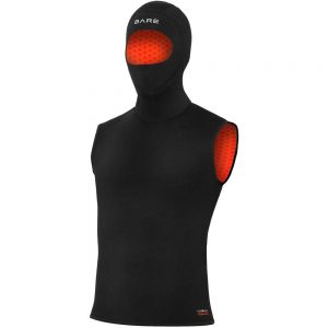 Bare Ultrawarmth Hooded Vest 5/3mm XL Black