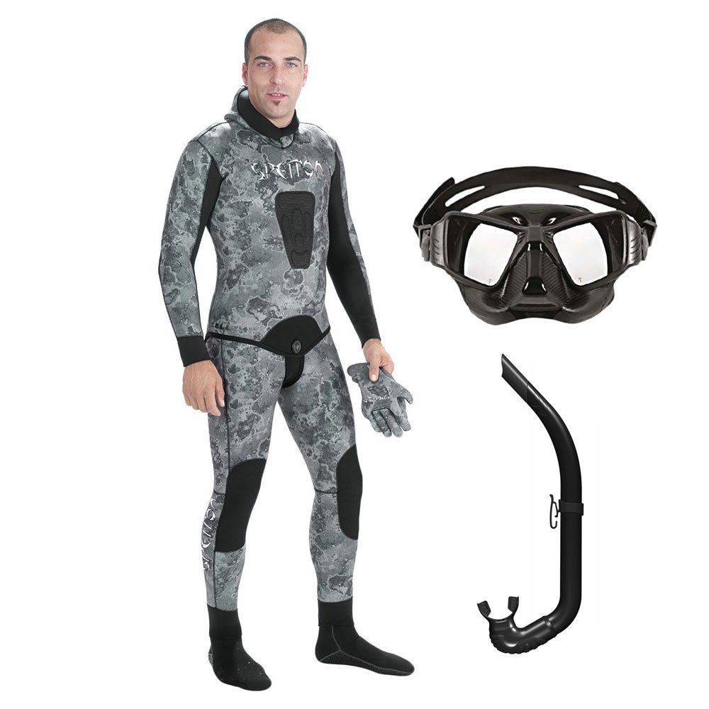 Spetton Black Diamond Camo 5 Mm Basic Pack XS Black