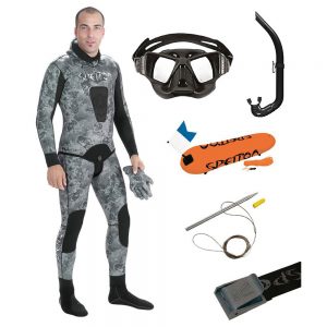Spetton Black Diamond Camo 5 Mm Elite Pack XXL Black