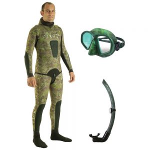 Spetton Med Green Camo 5 Mm Basic Pack XL Green