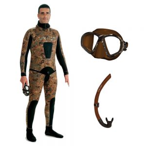 Spetton Brown Gold Camo 3 Mm Basic Pack XL Brown