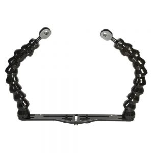 X-adventurer Tr-04 Double Flexible Arm Kit One Size Black