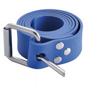 Problue Rubber Weight Belt One Size Blue
