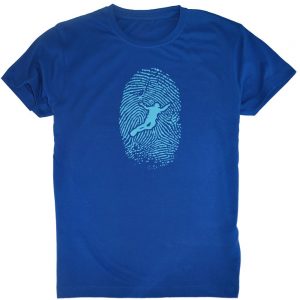 Kruskis Diver Fingerprint XXXL Royal Blue