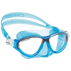 Cressi Moon Kid Colorama One Size Blue / Orange