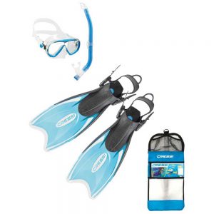 Cressi Kit Palau Junior EU 32-35 Blue
