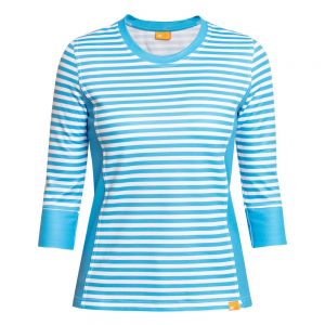 Iq-company Uv 50+ Stripes XXXL Blue / White