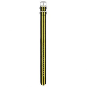 Luminox Webbing Strap Scott Cassell 3955.set 23 mm Black / Yellow / Steel