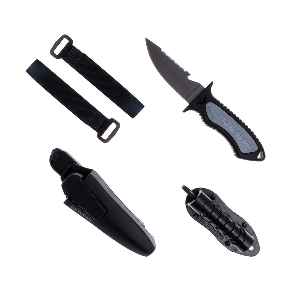 Cressi Grup Titanium One Size Black / Grey