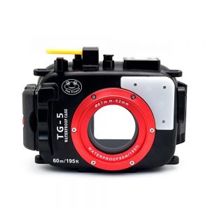 Sea Frogs Housing For Olympus Tg5/tg6 One Size Black