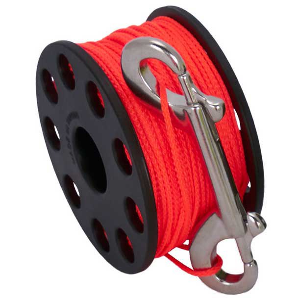 Scubaforce Spool With Double Ender Ss 45 m Orange