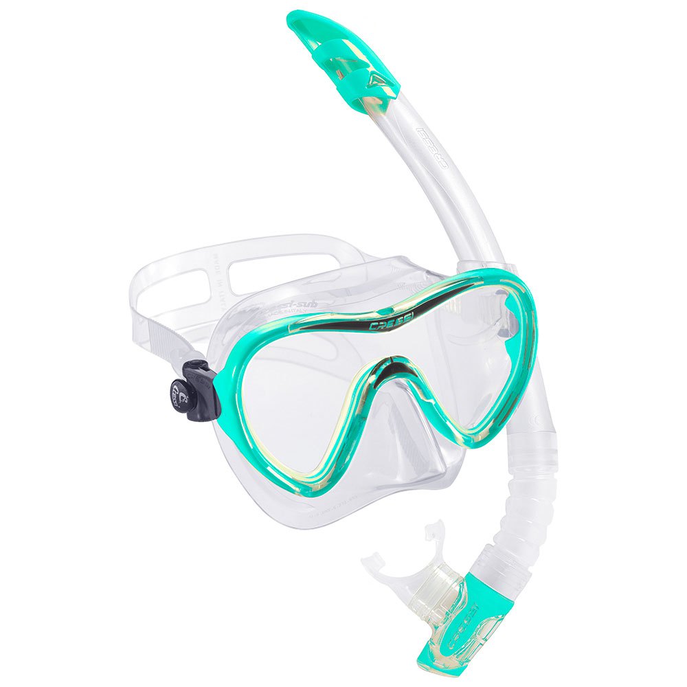 Cressi Sky And Gamma Vip One Size Turquoise