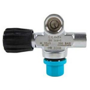 Dirzone Valve 232 Bar Right Extendable One Size Black / Silver