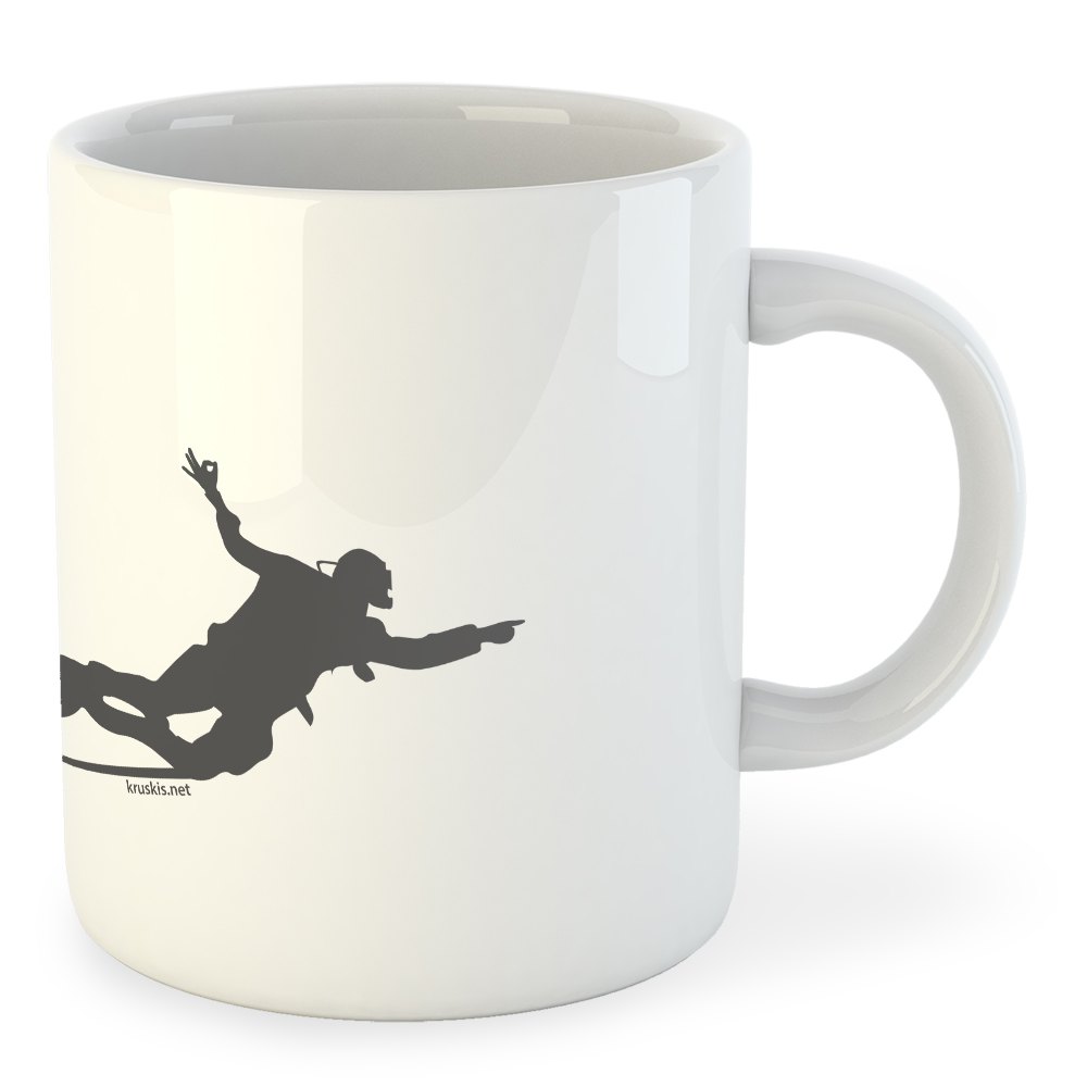 Kruskis Dive Shadow 325 ml (11 oz) White