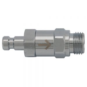Scubaforce Adapter One Way Off Board Gas One Size Silver