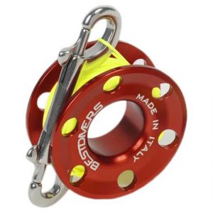 Best Divers Reel Aluminium F29 1.2 Mm 15 m Red / Yellow