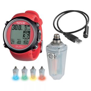 Seacsub Guru+hp Transmitter Set One Size Red